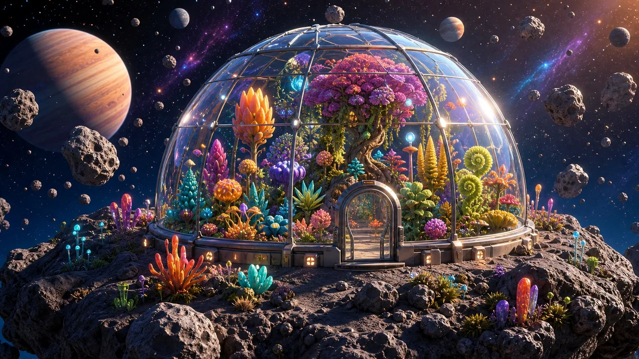Alien Plant Greenhouse original picture